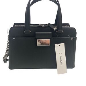 CALVIN KLEIN Women’s Tote Crossbody Blue Size 7.5X4.5X11